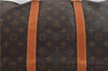 Authentic Louis Vuitton Monogram Keepall 55 Boston Bag M41424 LV 1659D