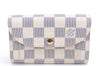 Authentic Louis Vuitton Damier Azur Ceinture Pochette Solo M9835 Waist Bag 1659E