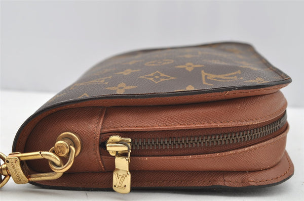 Authentic Louis Vuitton Monogram Orsay Clutch Hand Bag Purse M51790 LV 1659I