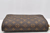 Authentic Louis Vuitton Monogram Orsay Clutch Hand Bag Purse M51790 LV 1659I