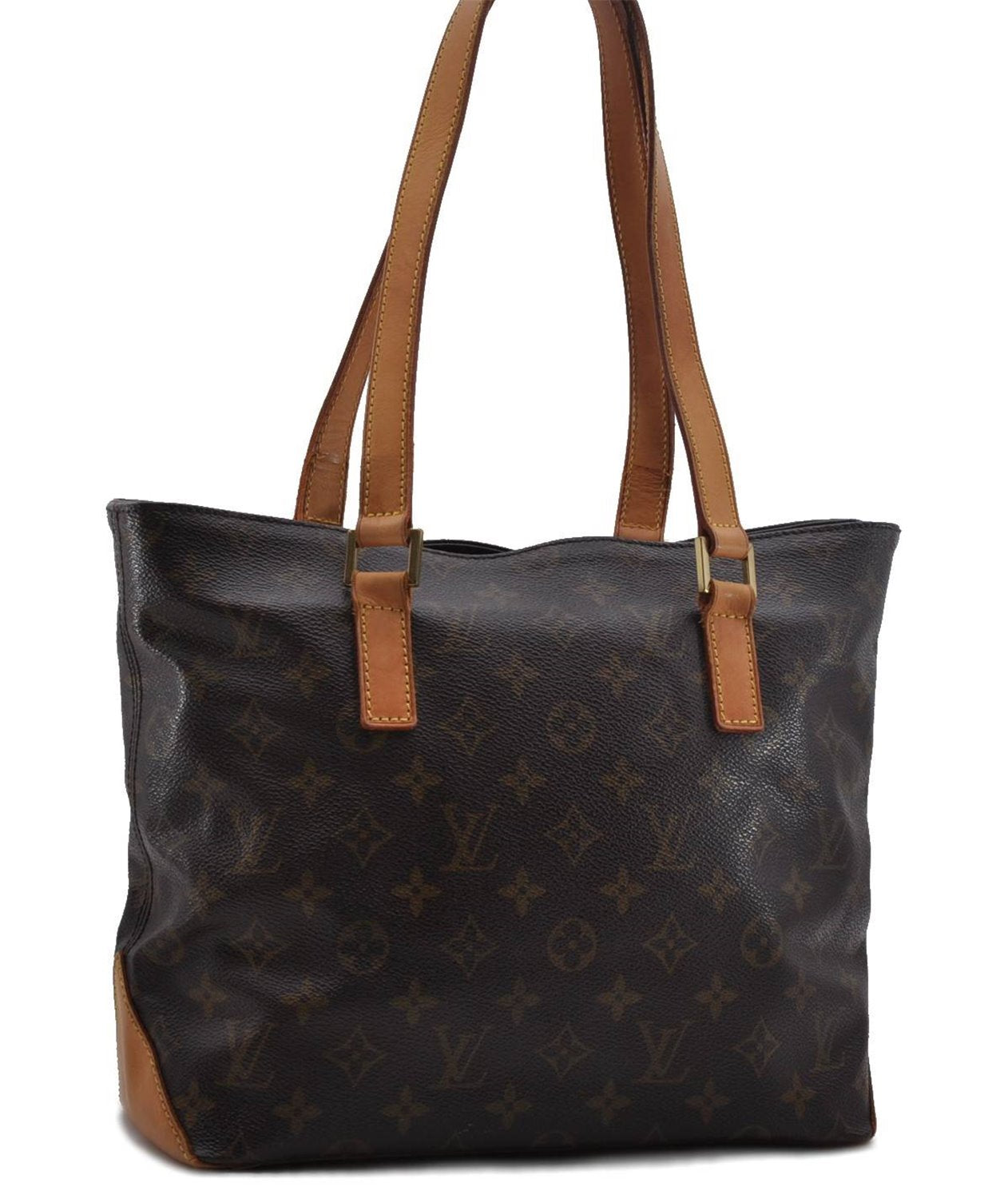 Authentic Louis Vuitton Monogram Cabas Piano Tote Bag M51148 LV Junk 1660D