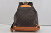 Authentic Louis Vuitton Monogram Montsouris GM Backpack M51135 LV 1660I