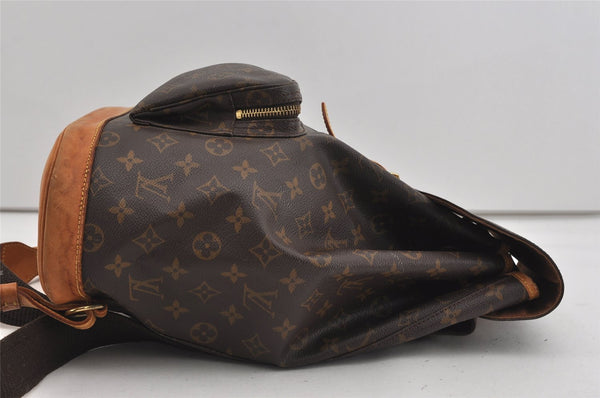 Authentic Louis Vuitton Monogram Montsouris GM Backpack M51135 LV 1660I