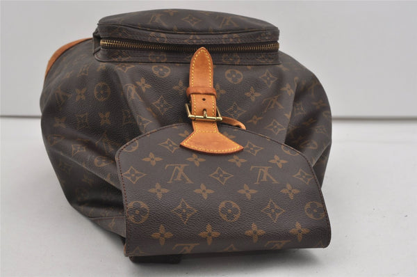 Authentic Louis Vuitton Monogram Montsouris GM Backpack M51135 LV 1660I