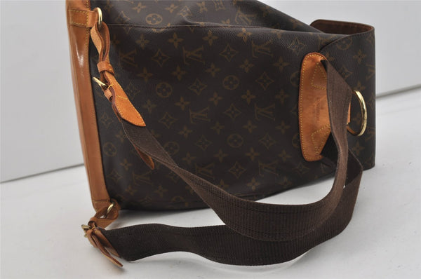 Authentic Louis Vuitton Monogram Montsouris GM Backpack M51135 LV 1660I