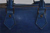 Authentic Louis Vuitton Epi Speedy 25 Hand Bag Purse Blue M43015 LV 1661D