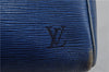 Authentic Louis Vuitton Epi Speedy 25 Hand Bag Purse Blue M43015 LV 1661D