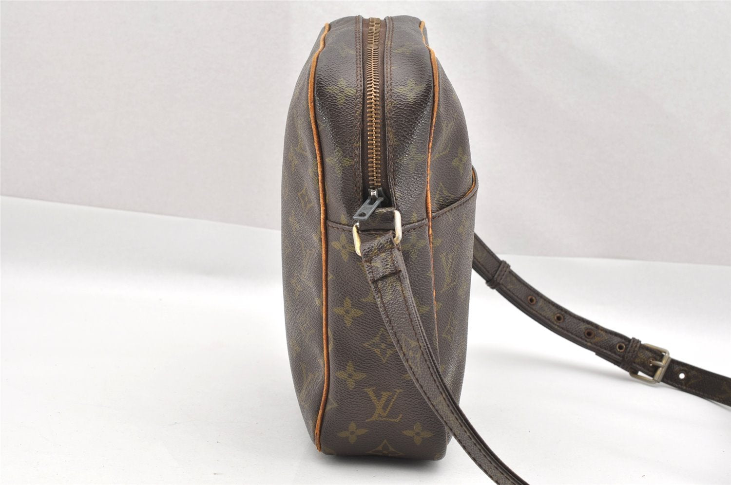 Auth Louis Vuitton Monogram Petit Marceau Shoulder Cross Bag Old Model LV 1661I