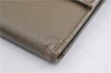 Authentic PRADA Vintage Saffiano Leather Trifold Wallet Purse Khaki Green 1662G