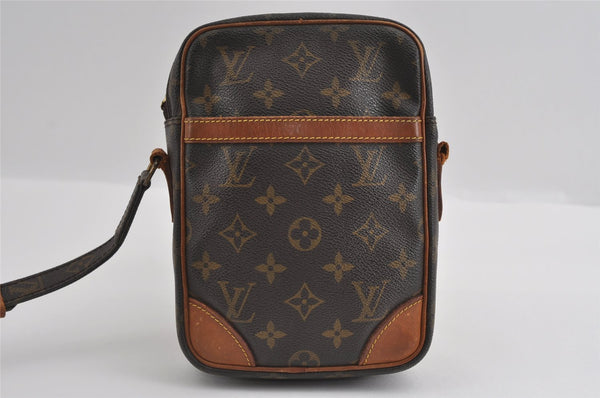 Authentic Louis Vuitton Monogram Danube Shoulder Cross Bag M45266 Junk 1662I