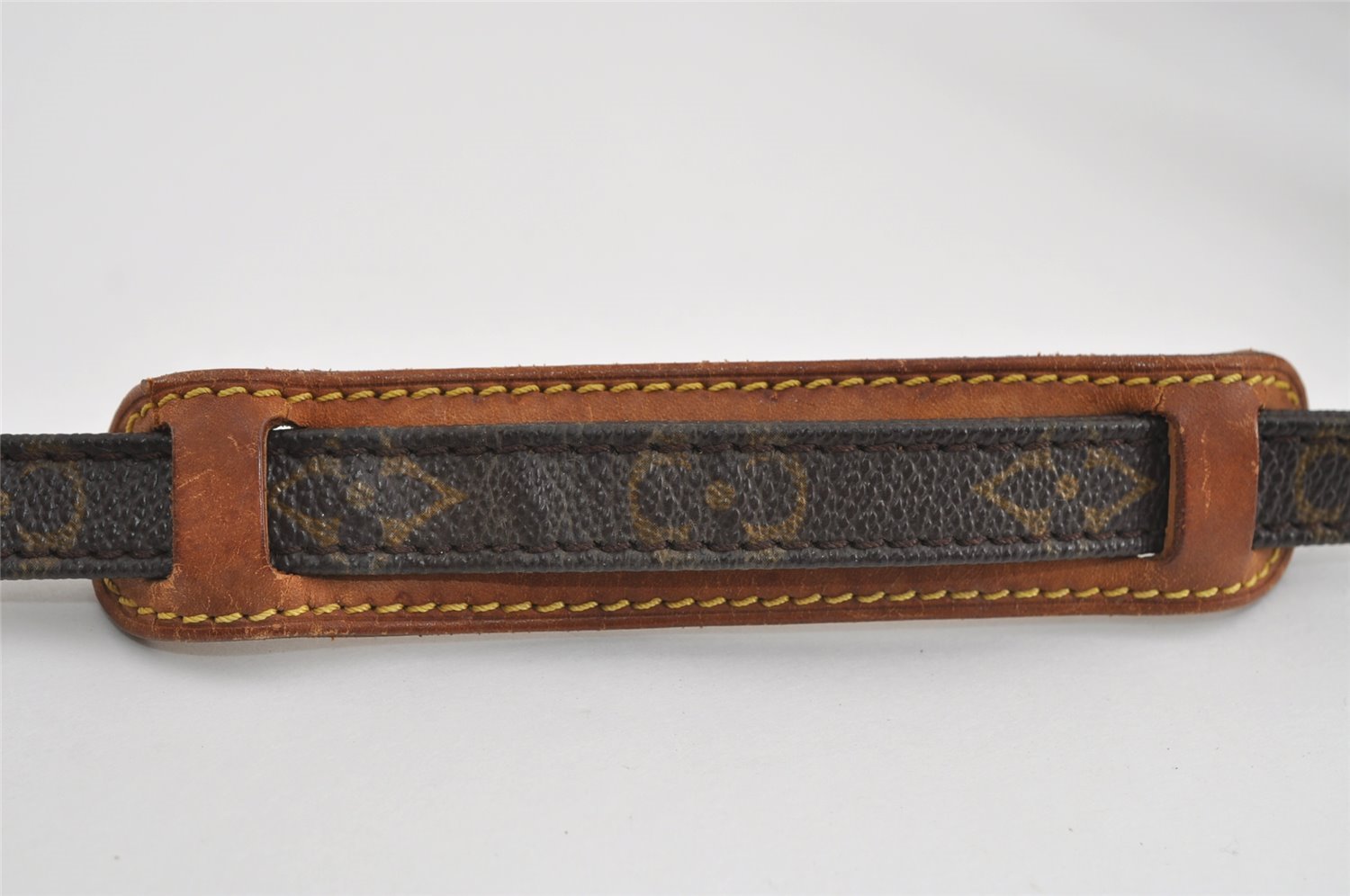 Authentic Louis Vuitton Monogram Danube Shoulder Cross Bag M45266 Junk 1662I