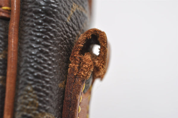 Authentic Louis Vuitton Monogram Danube Shoulder Cross Bag M45266 Junk 1662I