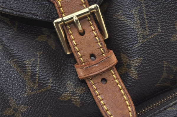 Authentic Louis Vuitton Monogram Montsouris MM Backpack M51136 LV 1663I