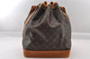 Authentic Louis Vuitton Monogram Noe Shoulder Drawstring Bag M42224 LV 1664I