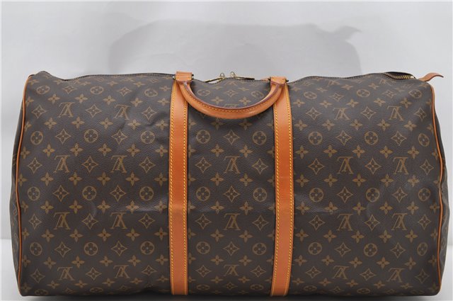 Authentic Louis Vuitton Monogram Keepall 60 Boston Bag M41422 LV 1665D