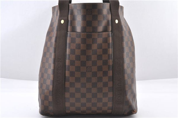 Authentic Louis Vuitton Damier Cabas Beaubourg Shoulder Tote Bag N52006 LV 1665F