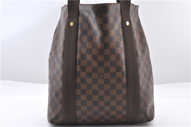 Authentic Louis Vuitton Damier Cabas Beaubourg Shoulder Tote Bag N52006 LV 1665F