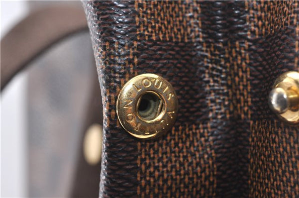 Authentic Louis Vuitton Damier Cabas Beaubourg Shoulder Tote Bag N52006 LV 1665F