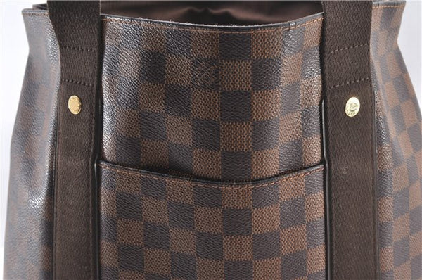 Authentic Louis Vuitton Damier Cabas Beaubourg Shoulder Tote Bag N52006 LV 1665F