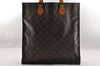 Authentic Louis Vuitton Monogram Sac Plat Hand Tote Bag M51140 LV Junk 1665I