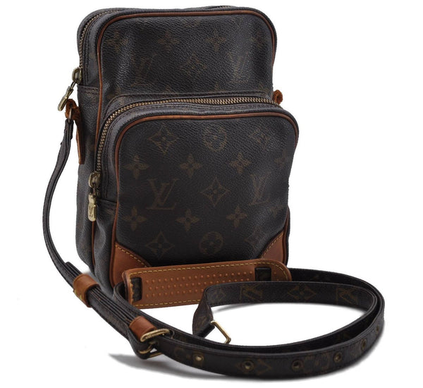 Authentic Louis Vuitton Monogram Amazone Shoulder Cross Bag M45236 LV Junk 1666D