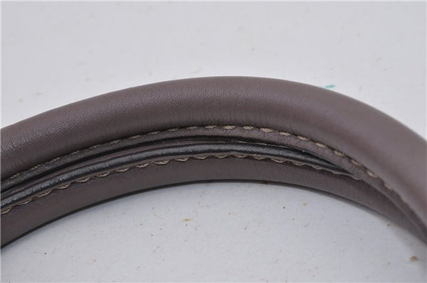 Authentic GUCCI Guccissima Sukey Tote Bag GG Leather 211944 Purple 1666F