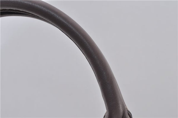 Authentic GUCCI Guccissima Sukey Tote Bag GG Leather 211944 Purple 1666F