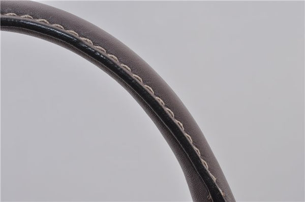 Authentic GUCCI Guccissima Sukey Tote Bag GG Leather 211944 Purple 1666F