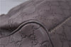 Authentic GUCCI Guccissima Sukey Tote Bag GG Leather 211944 Purple 1666F