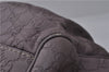 Authentic GUCCI Guccissima Sukey Tote Bag GG Leather 211944 Purple 1666F