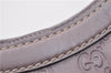 Authentic GUCCI Guccissima Sukey Tote Bag GG Leather 211944 Purple 1666F
