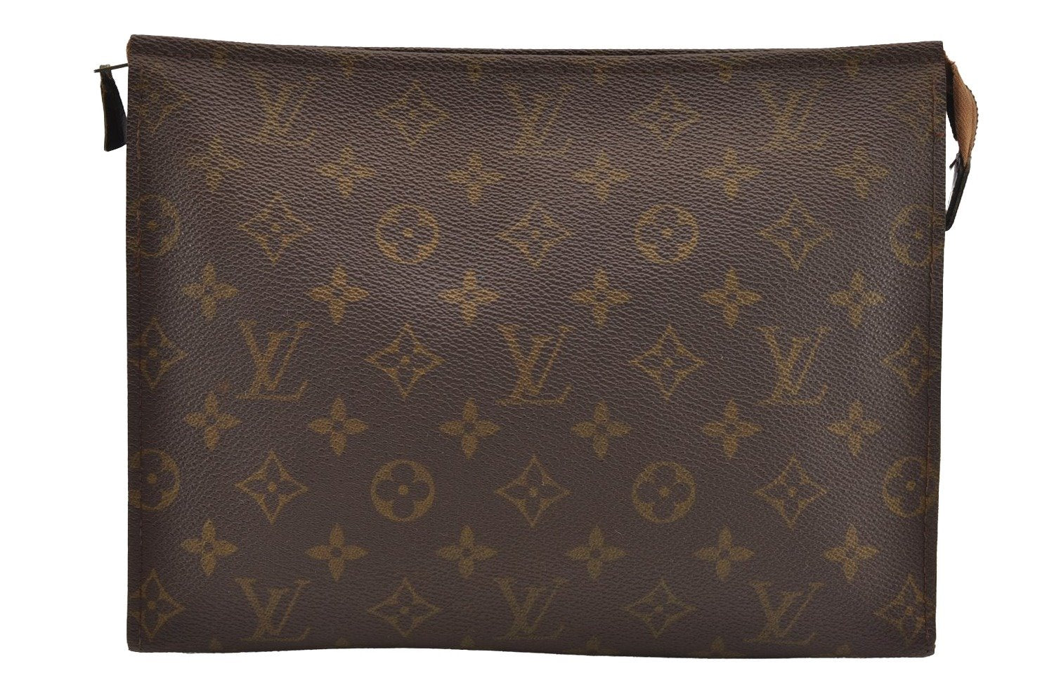 Auth Louis Vuitton Monogram Poche Toilette 26 Cosmetics Pouch Old Model LV 1666I
