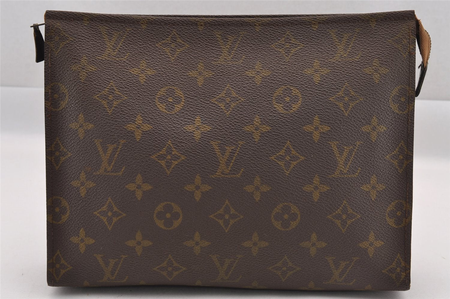 Auth Louis Vuitton Monogram Poche Toilette 26 Cosmetics Pouch Old Model LV 1666I