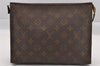 Auth Louis Vuitton Monogram Poche Toilette 26 Cosmetics Pouch Old Model LV 1666I