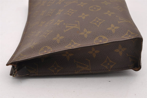 Auth Louis Vuitton Monogram Poche Toilette 26 Cosmetics Pouch Old Model LV 1666I