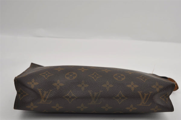 Auth Louis Vuitton Monogram Poche Toilette 26 Cosmetics Pouch Old Model LV 1666I