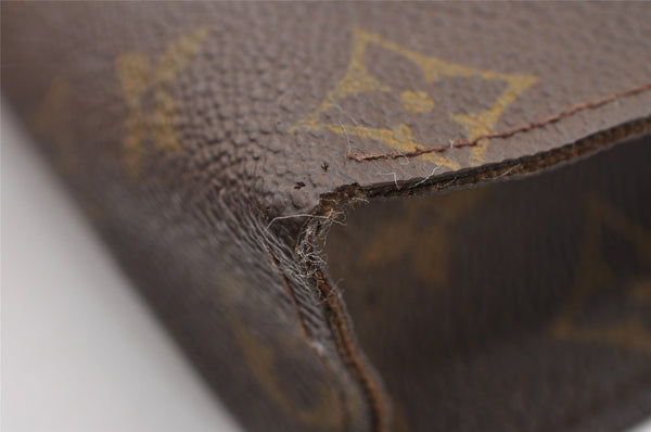 Auth Louis Vuitton Monogram Poche Toilette 26 Cosmetics Pouch Old Model LV 1666I