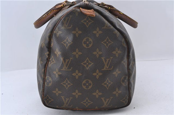 Authentic Louis Vuitton Monogram Speedy 30 Hand Bag M41526 LV Junk 1667D