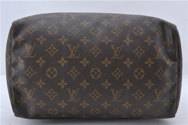 Authentic Louis Vuitton Monogram Speedy 30 Hand Bag M41526 LV Junk 1667D