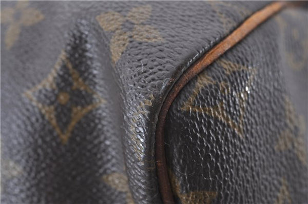 Authentic Louis Vuitton Monogram Speedy 30 Hand Bag M41526 LV Junk 1667D