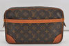 Authentic Louis Vuitton Monogram Compiegne 28 Clutch Hand Bag M51845 LV 1667I