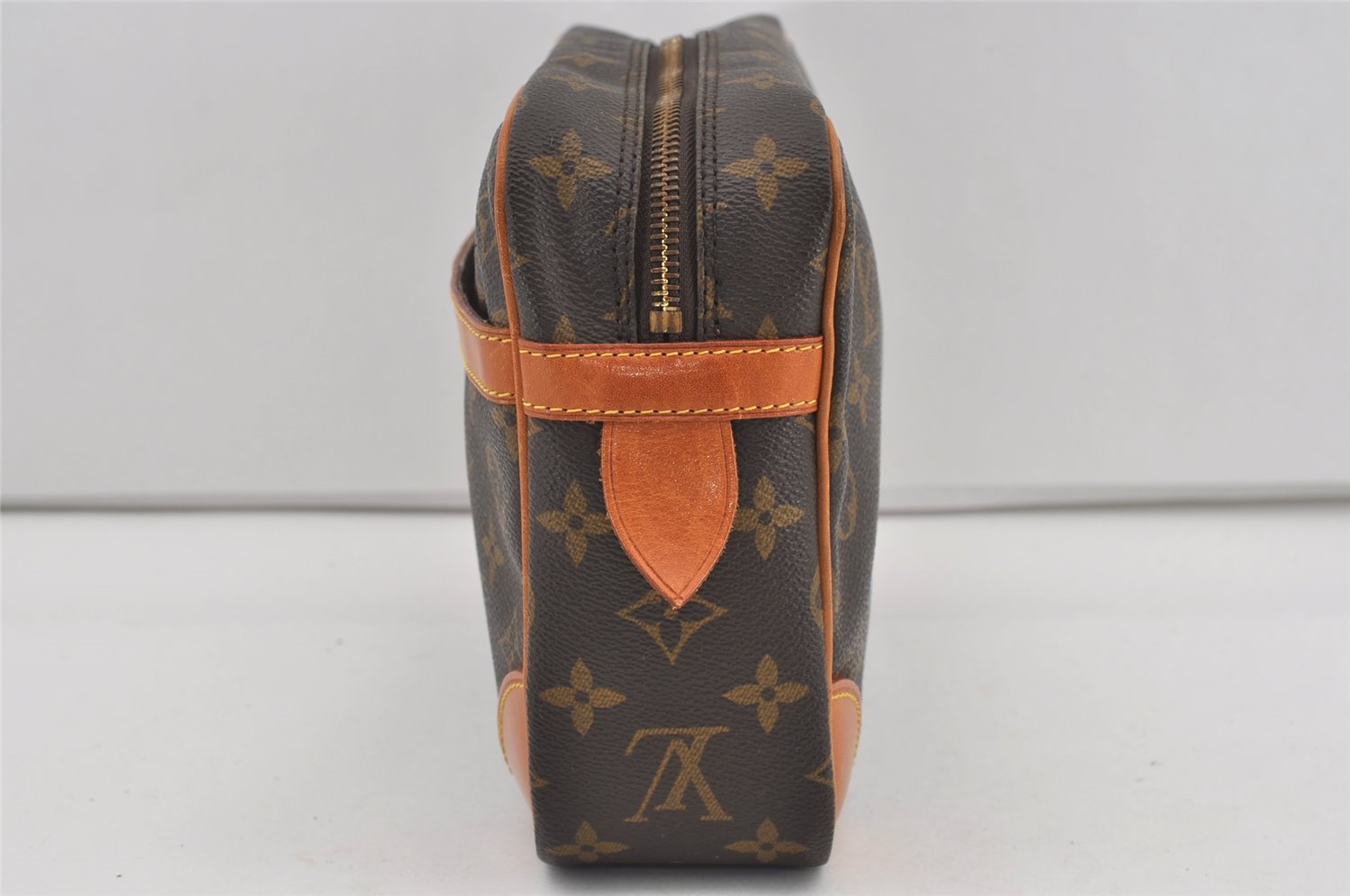 Authentic Louis Vuitton Monogram Compiegne 28 Clutch Hand Bag M51845 LV 1667I