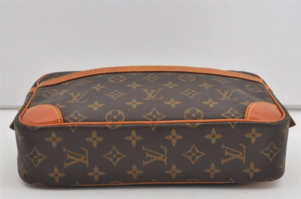 Authentic Louis Vuitton Monogram Compiegne 28 Clutch Hand Bag M51845 LV 1667I
