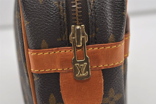 Authentic Louis Vuitton Monogram Compiegne 28 Clutch Hand Bag M51845 LV 1667I