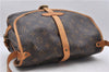 Auth Louis Vuitton Monogram Saumur 30 Shoulder Cross Body Bag M42256 LV 1668D