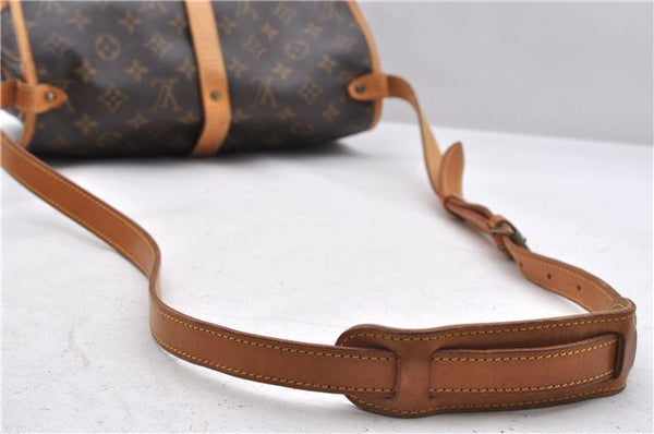 Auth Louis Vuitton Monogram Saumur 30 Shoulder Cross Body Bag M42256 LV 1668D