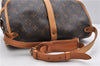 Auth Louis Vuitton Monogram Saumur 30 Shoulder Cross Body Bag M42256 LV 1668D