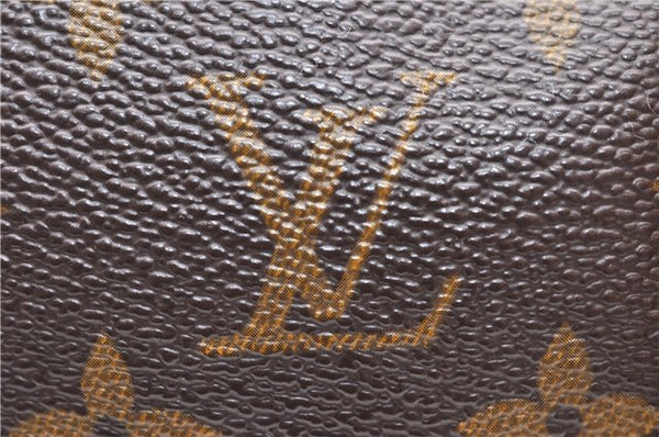 Auth Louis Vuitton Monogram Saumur 30 Shoulder Cross Body Bag M42256 LV 1668D