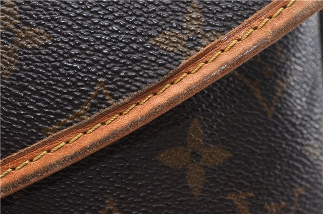 Auth Louis Vuitton Monogram Saumur 30 Shoulder Cross Body Bag M42256 LV 1668D