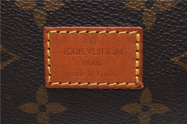 Auth Louis Vuitton Monogram Saumur 30 Shoulder Cross Body Bag M42256 LV 1668D